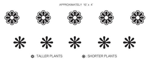 GARDEN SHACK PERENNIAL POLLINATOR PACK (FOR SUN)