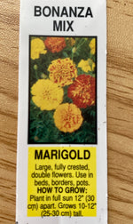 MARIGOLD, BONANZA MIX