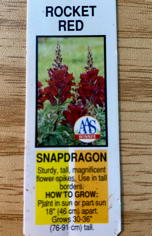 SNAPDRAGON, ROCKET RED