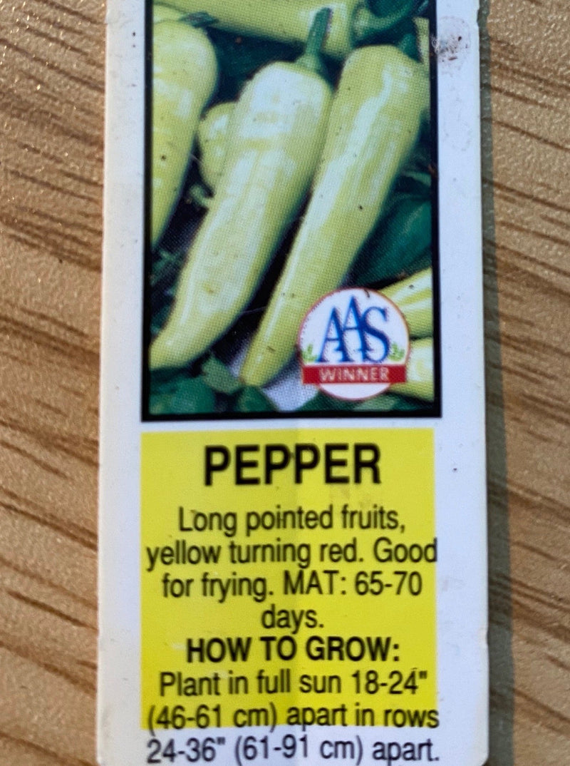 PEPPER, SWEET BANANA