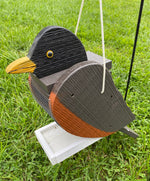 BIRD FEEDER, ROBIN