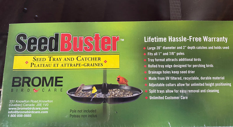 BIRD FEEDER, TRAY FEEDER / SEED CATCHER