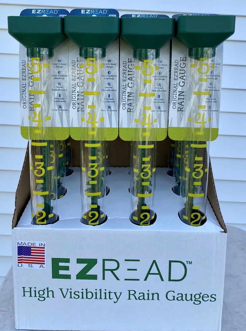 RAIN GAUGE, 21” EZ READ